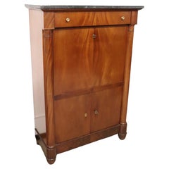 19th Century Empire Secrétaire à Abattant