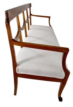 19th Century Empire Settee or Bench