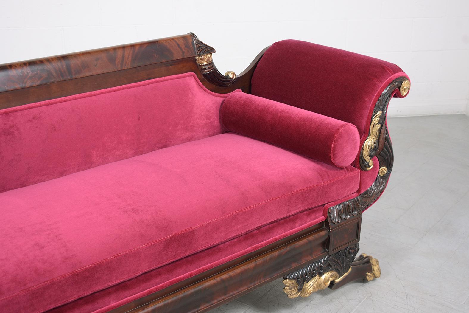 19th Century Empire Sofa 5