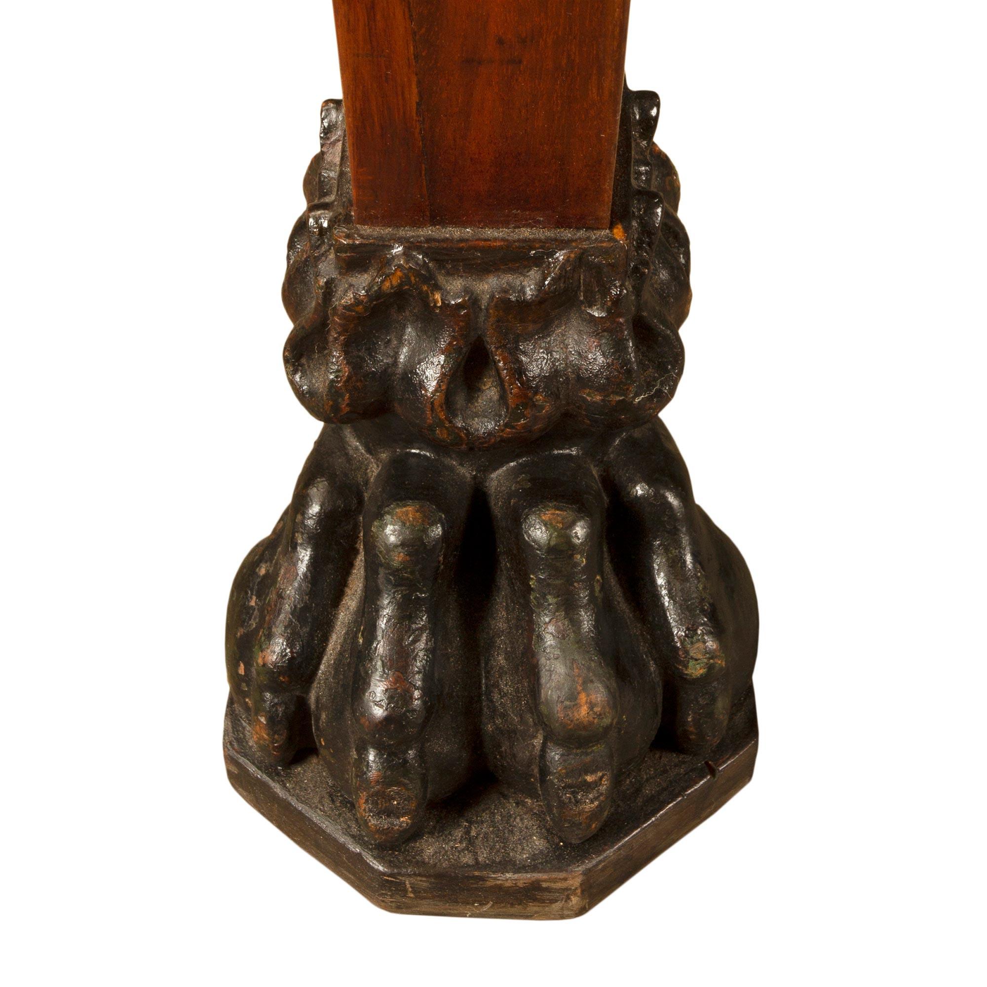 19th Century Empire St. Mahogany, Ormolu, Bronze & Fruitwood Secretary For Sale 6