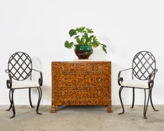 19th Century Empire Style Commode Spreckled by Ira Yeager