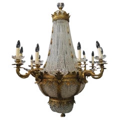 19th Century Empire Style French Chandelier