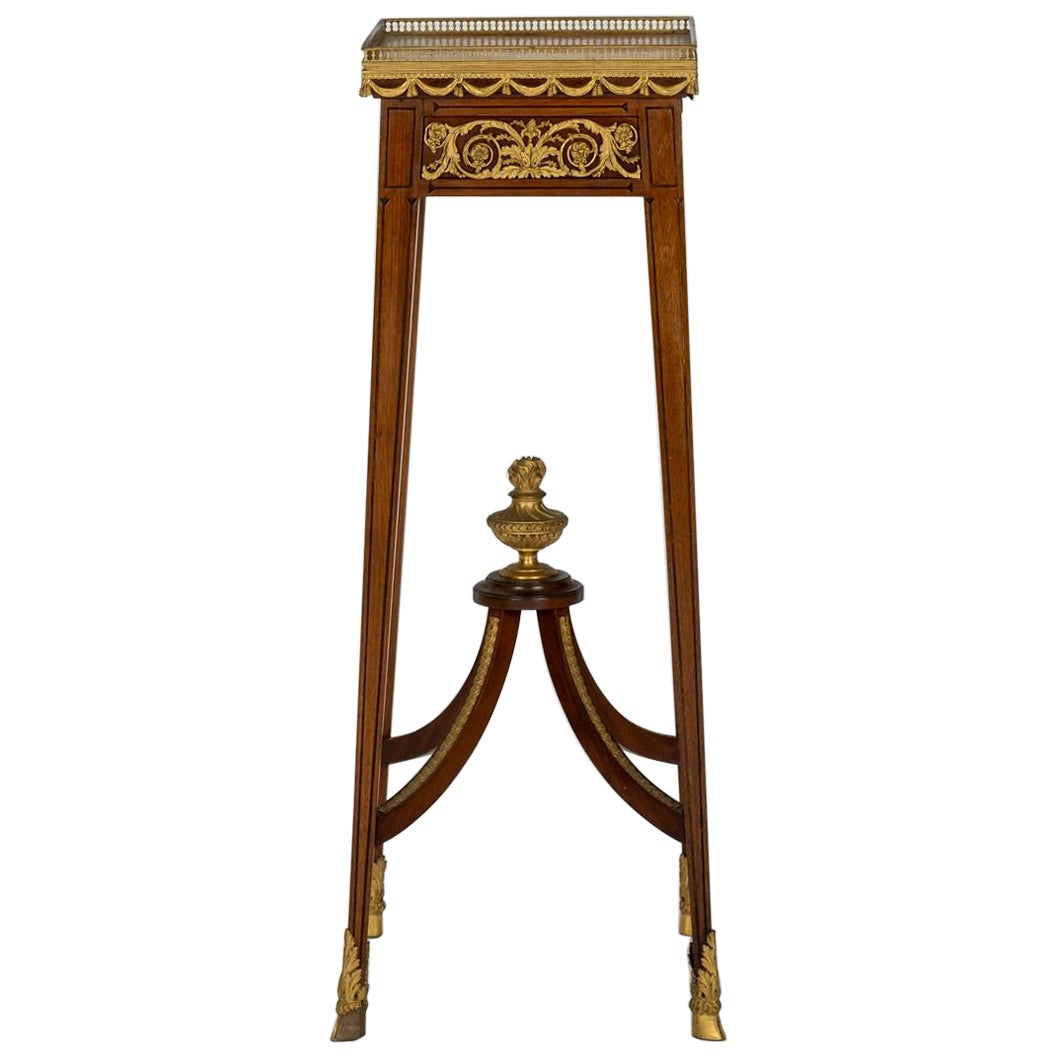19th Century Empire Style Mahogany Table Stand