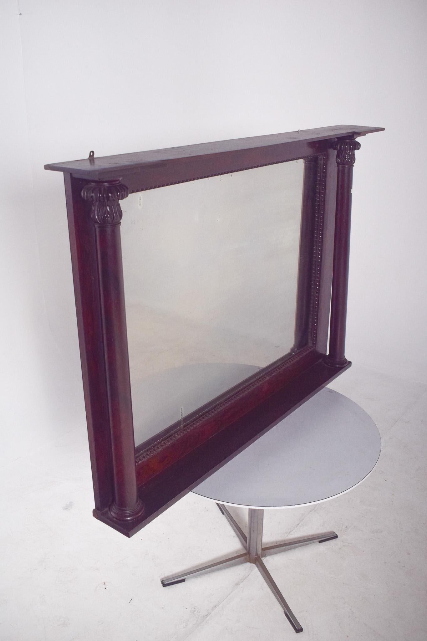Espejo rectangular de palisandro estilo Imperio del siglo XIX en Bueno estado para la venta en Lisboa, Lisboa
