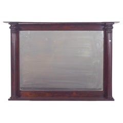 Espejo rectangular de palisandro estilo Imperio del siglo XIX