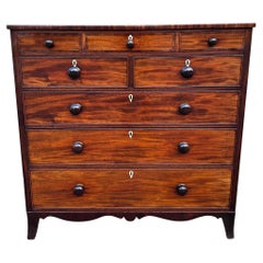 19th Century English 8 Drawer Chest