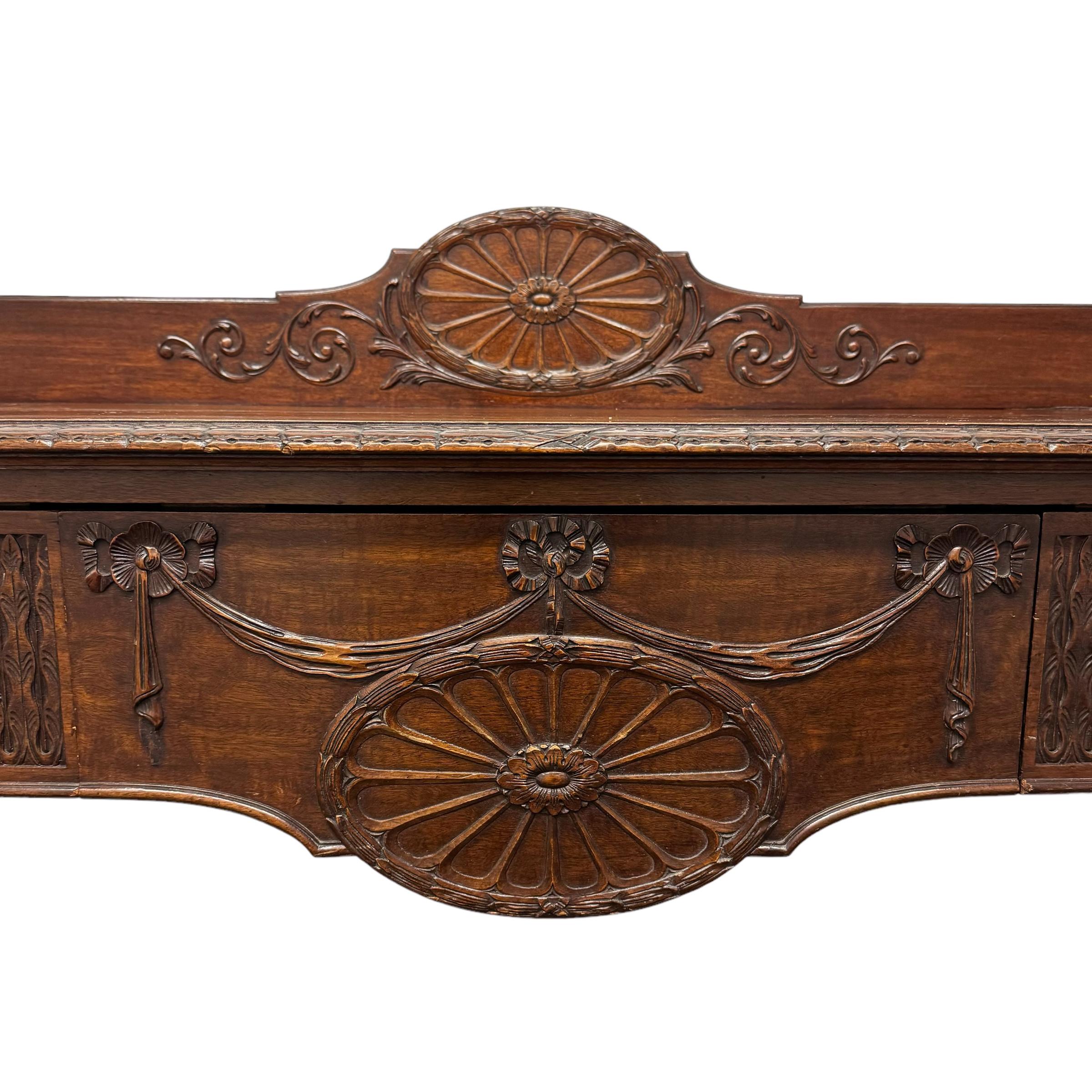 19th Century English Adam-Style Console For Sale 1
