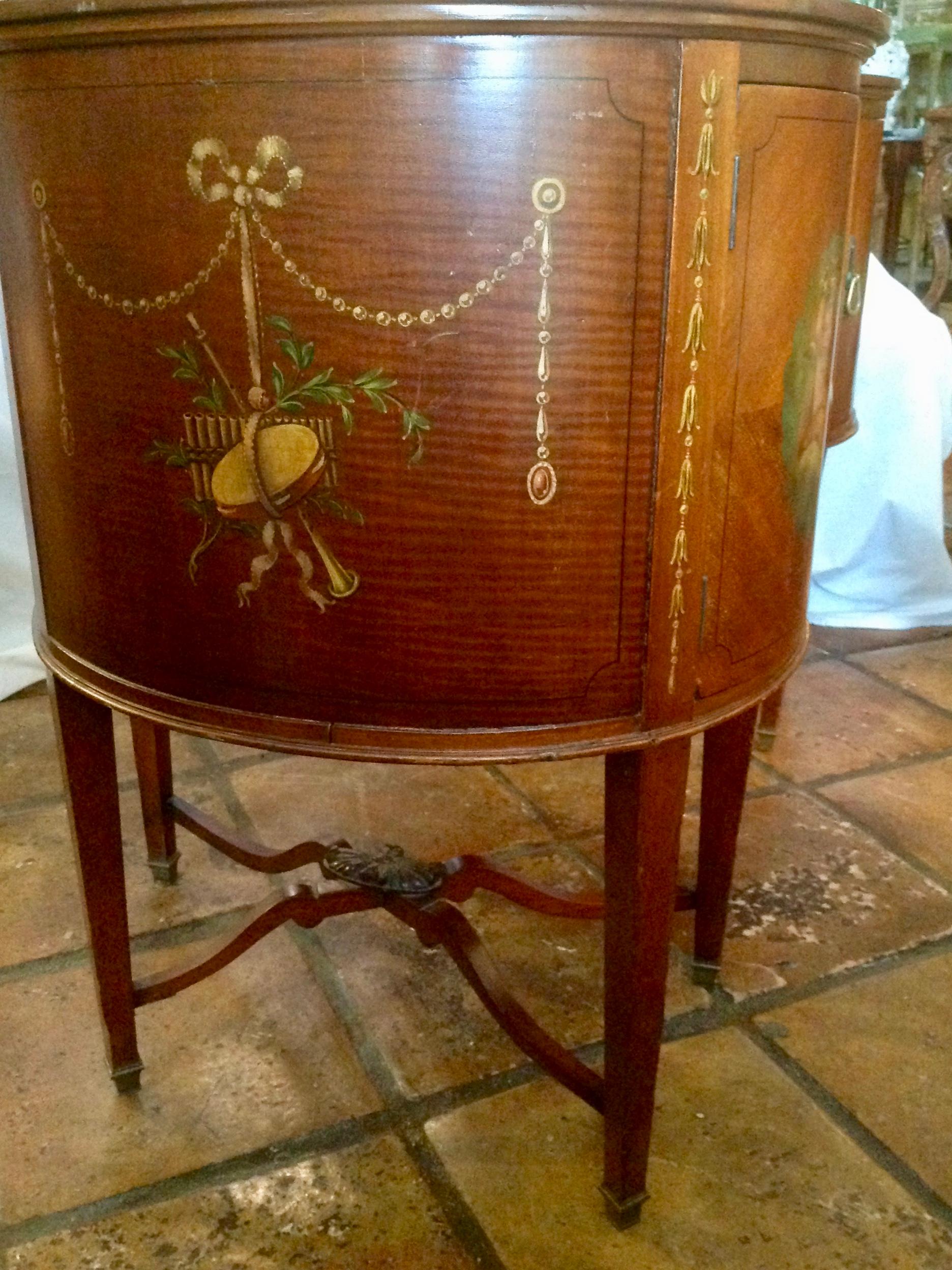 19th Century English Adam Style Vanity For Sale 10