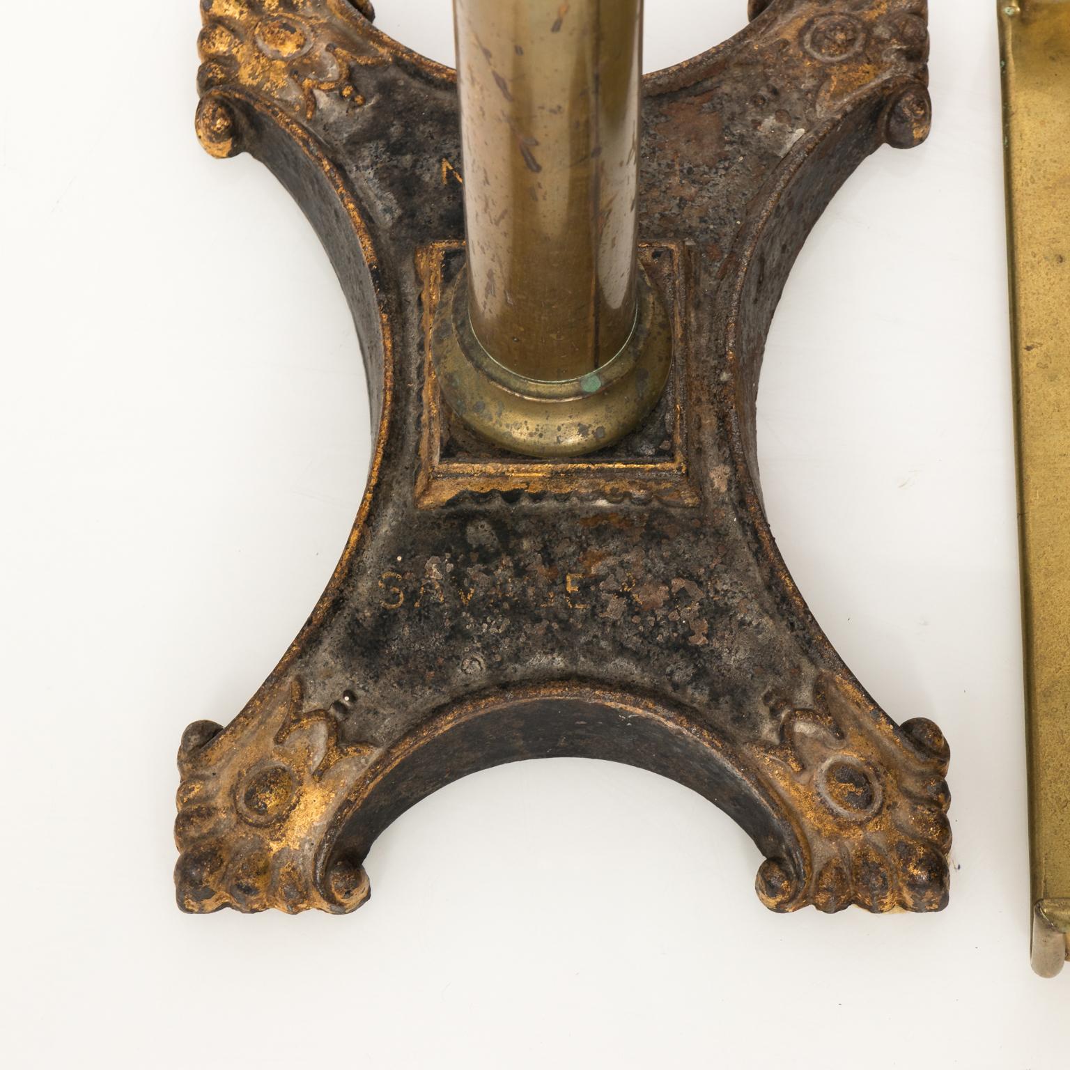 19th Century English and Brass Iron Scale 7