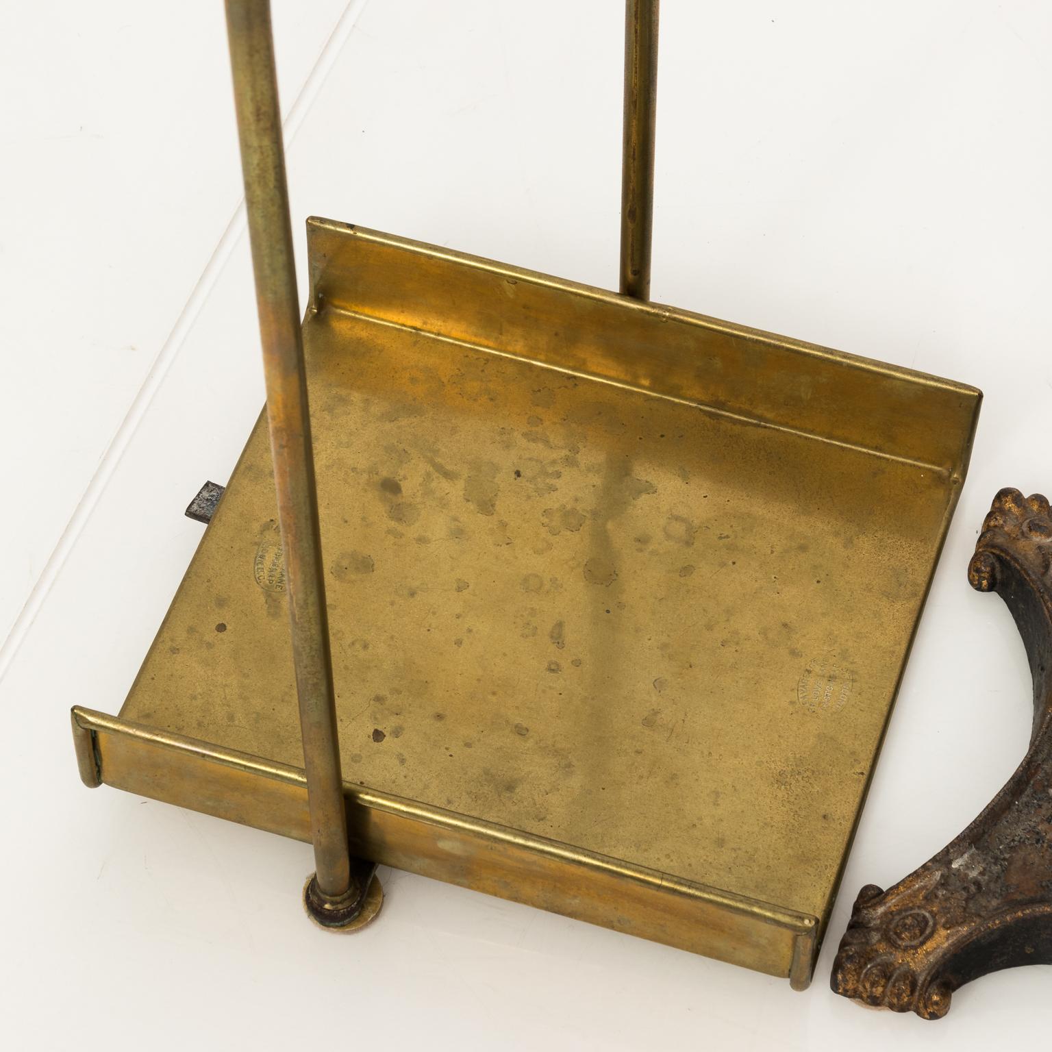 19th Century English and Brass Iron Scale 13