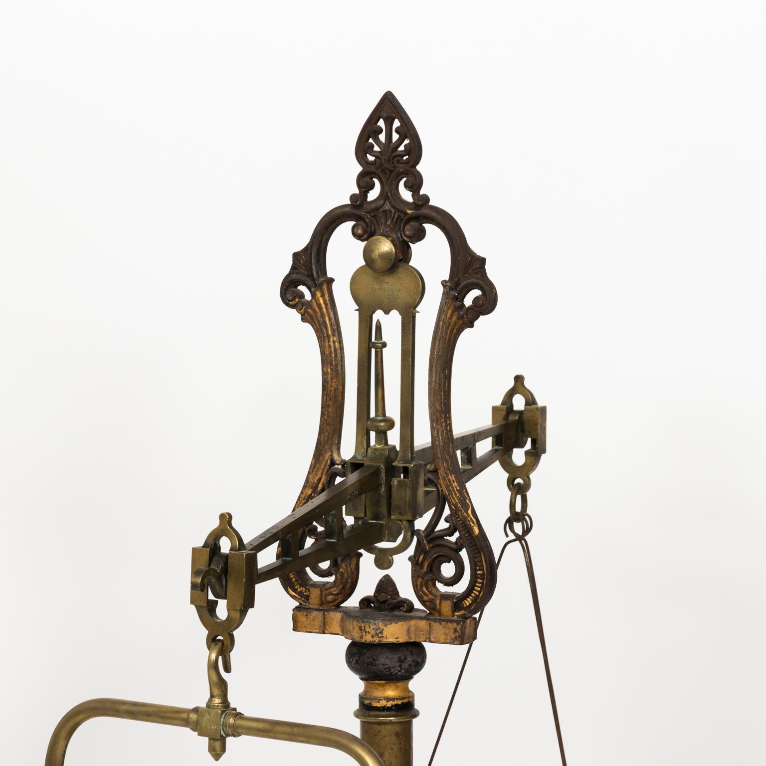 19th Century English and Brass Iron Scale 2