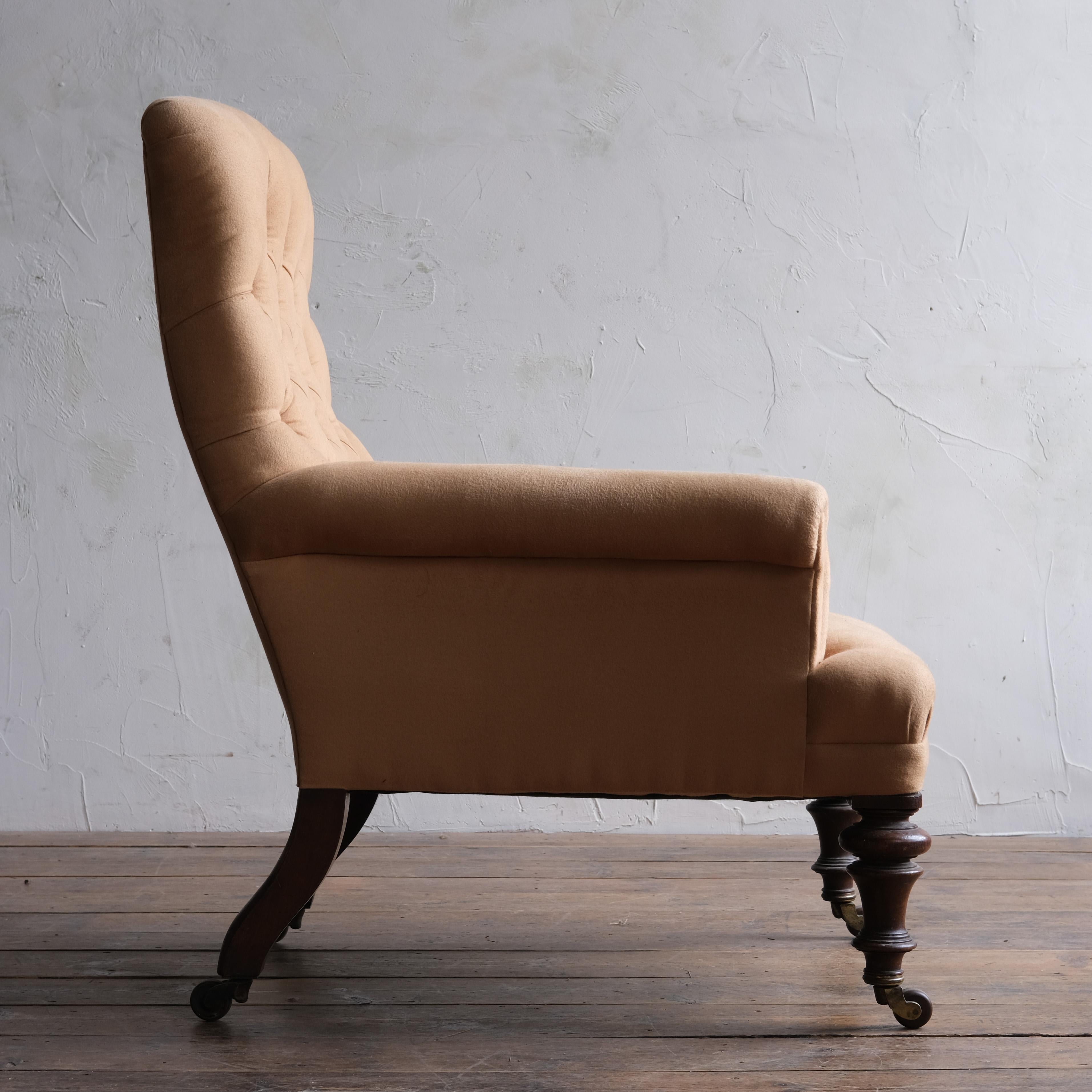 19th Century English Armchair by Constantine & Co, Leeds 4