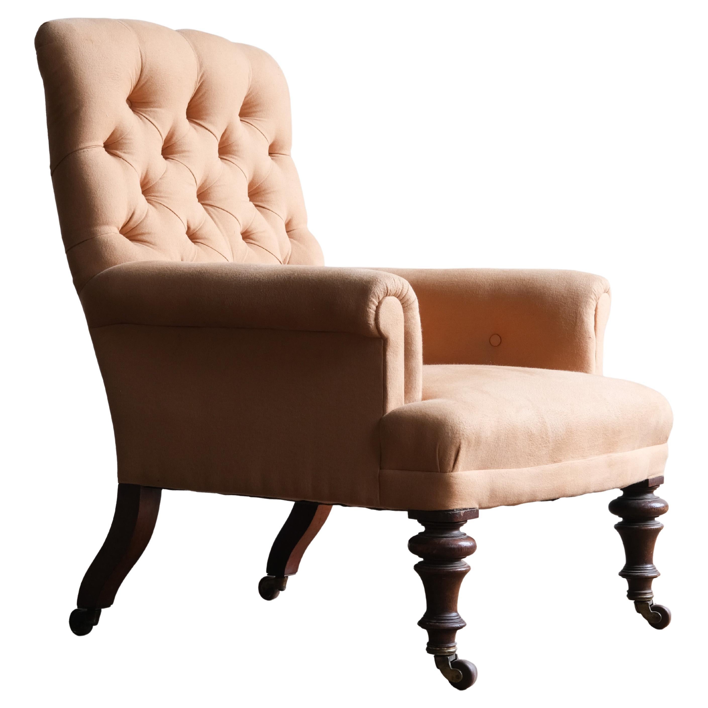 19th Century English Armchair by Constantine & Co, Leeds