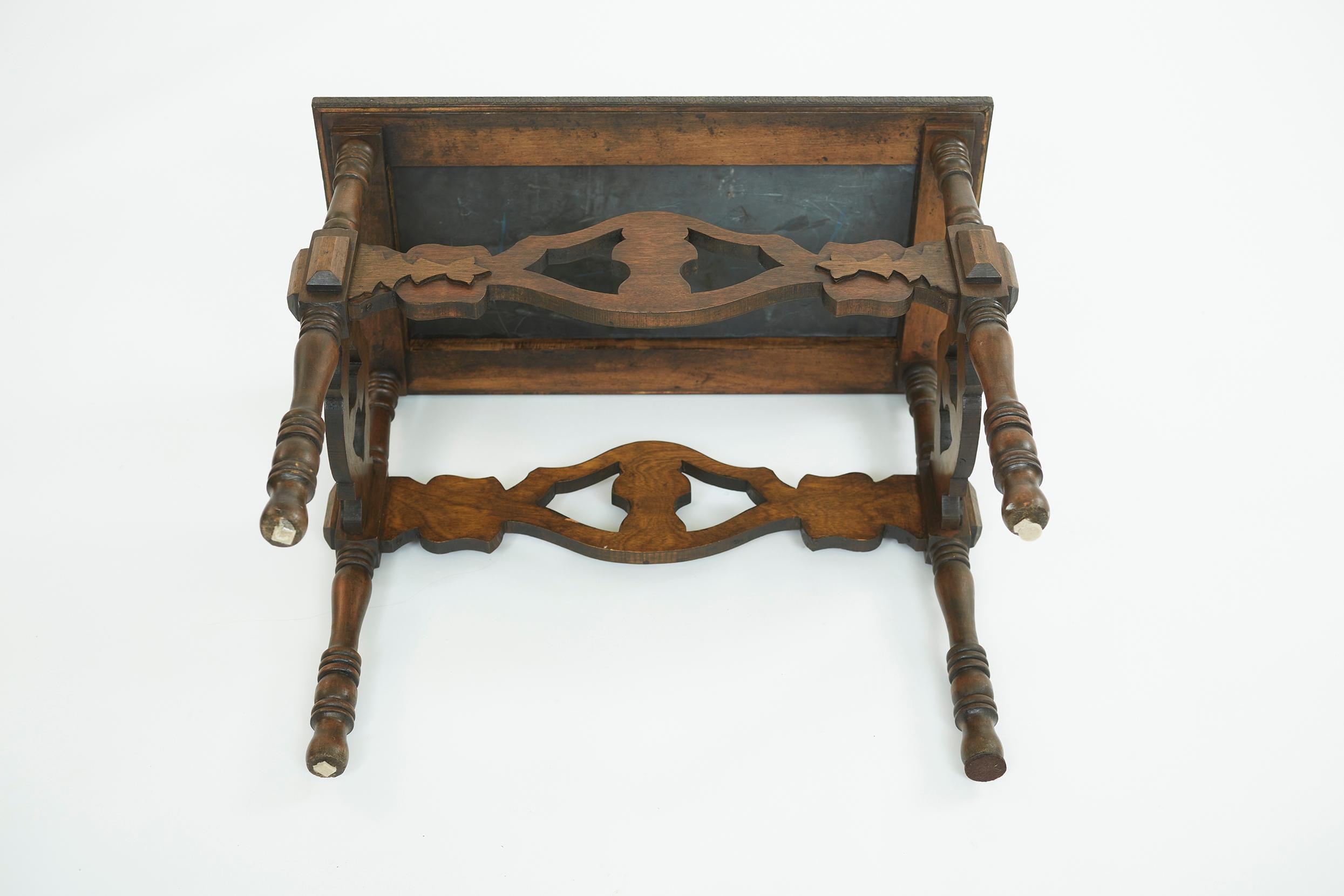 19th Century English Arts & Crafts Side Table 1