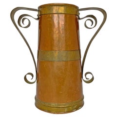 19th Century English Arts 
Crafts Vase