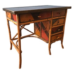 19th Century English Bamboo Desk