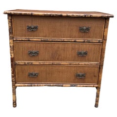 19th Century English Bamboo Dresser