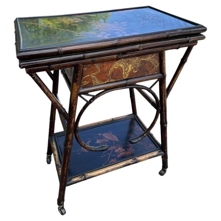 Needlepoint Top Folding Card Table at 1stDibs best folding card tables