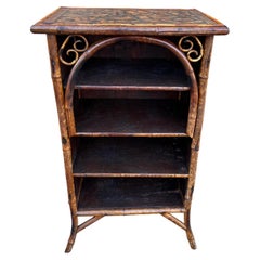 19th Century English Bamboo Shelve