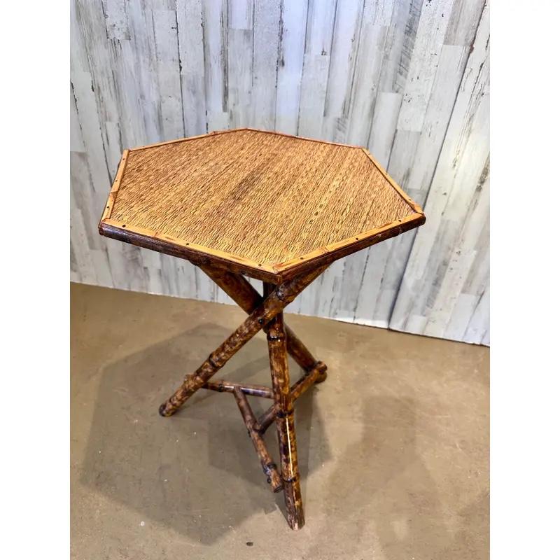 Tavolino in bambù inglese del XIX secolo in vendita 1