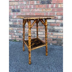 19th Century English Bamboo Table