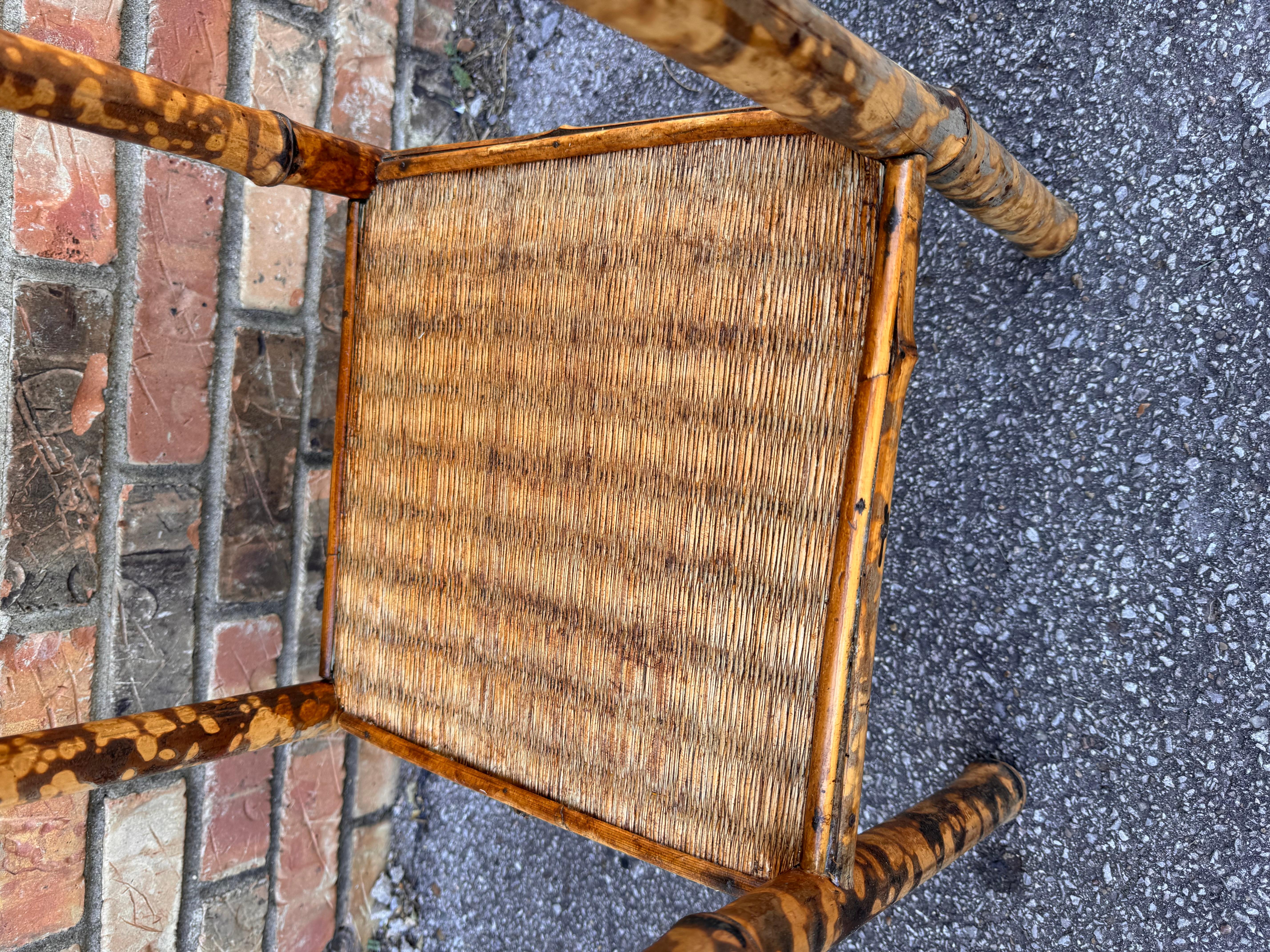 Fin du XIXe siècle Table anglaise en bambou du 19ème siècle en vente