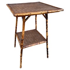 Antique 19th Century English Bamboo Table