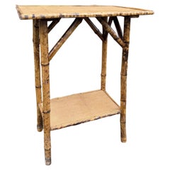 19th Century English Bamboo Table
