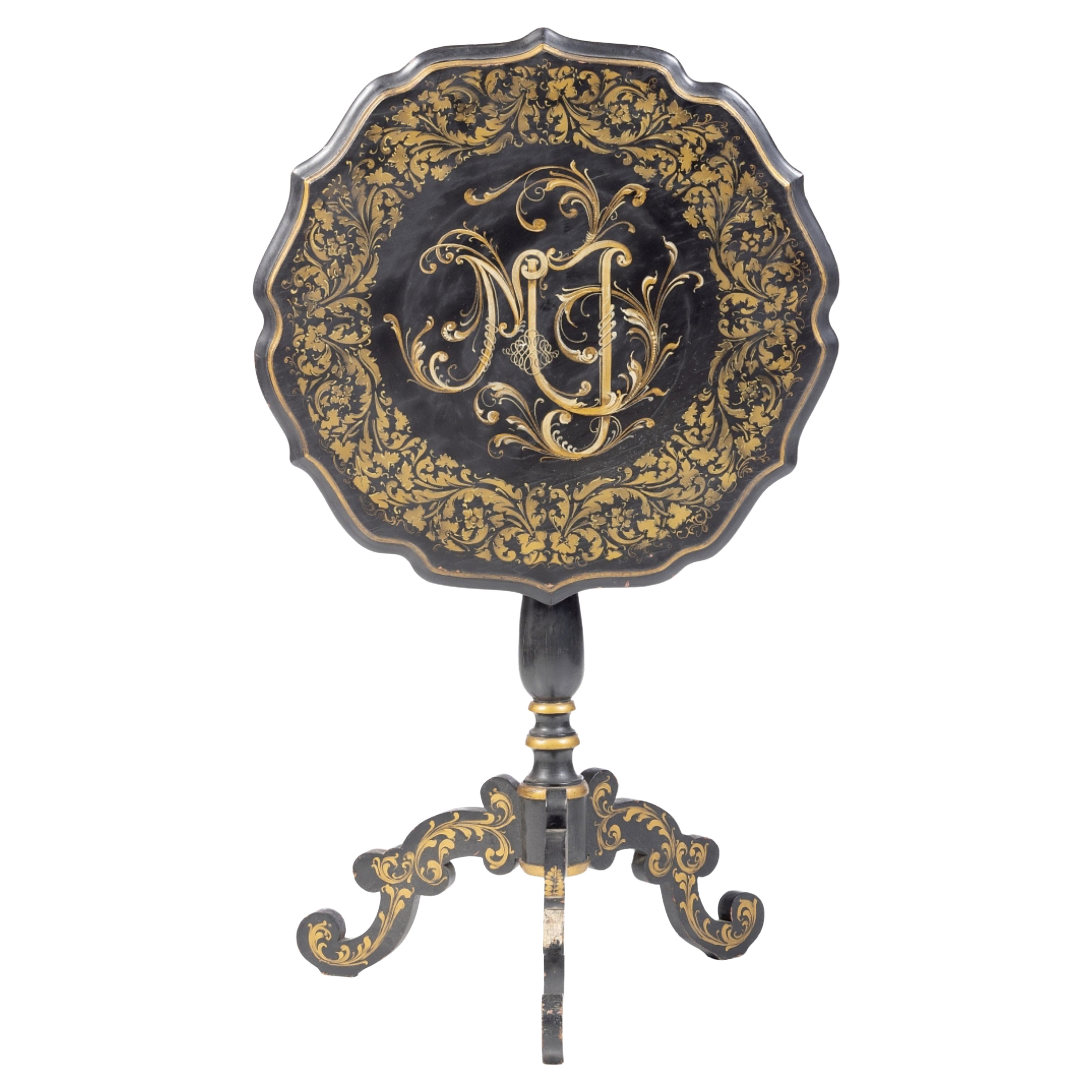 19th Century ENGLISH BATTING TABLE