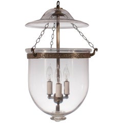 19th Century English Bell Jar Lantern