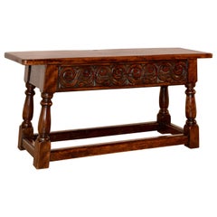 19th Century English Bench with Lift Top