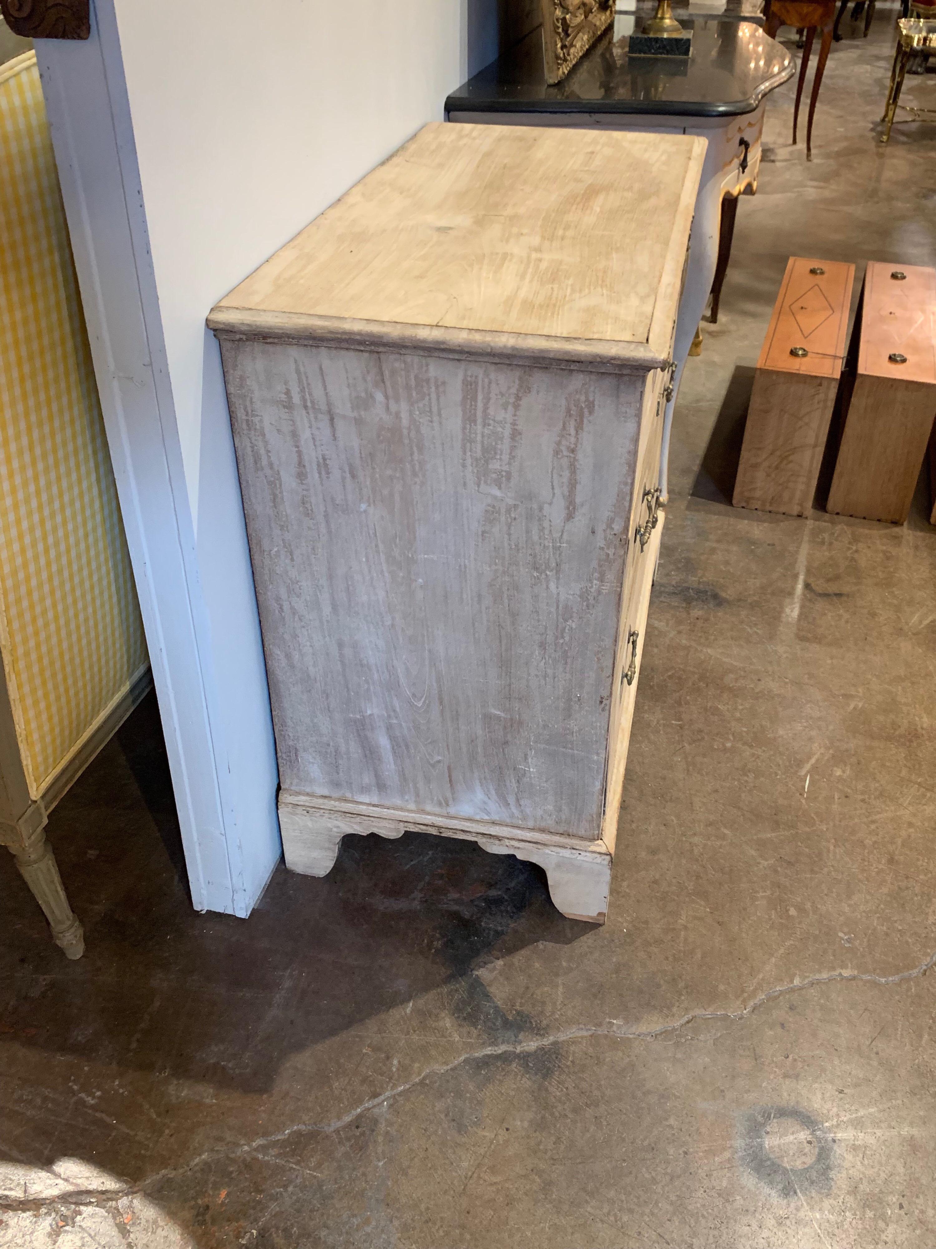 bleached mahogany dresser