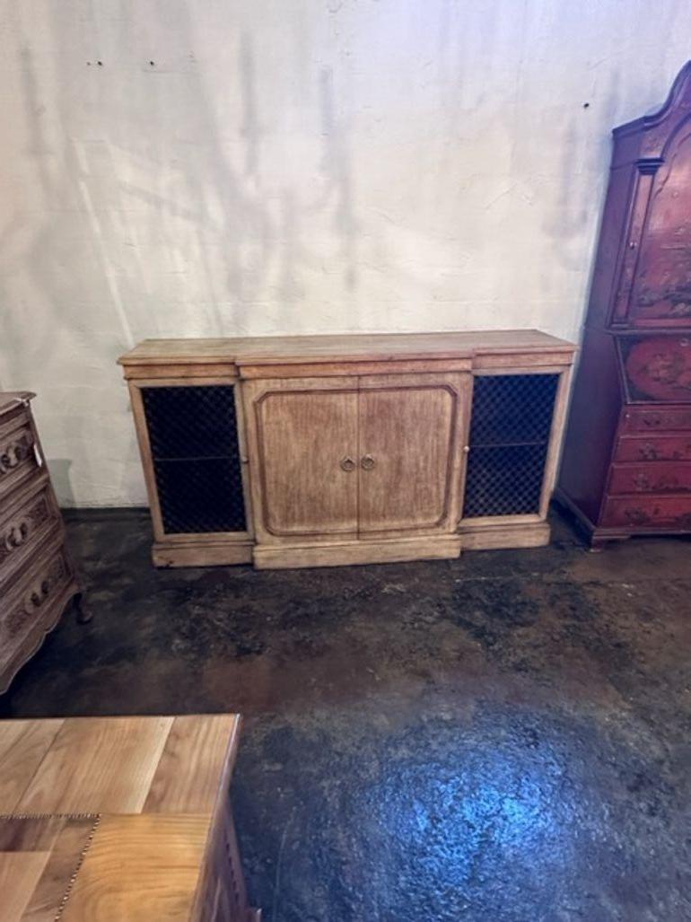 19th Century English Bleached Mahogany Credenza For Sale 5