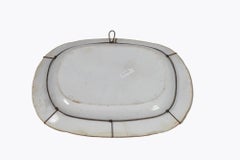 19th Century English Blue and White Willow Pattern Platter