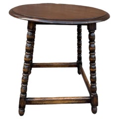 19th Century English Bobbin Twist Side Table