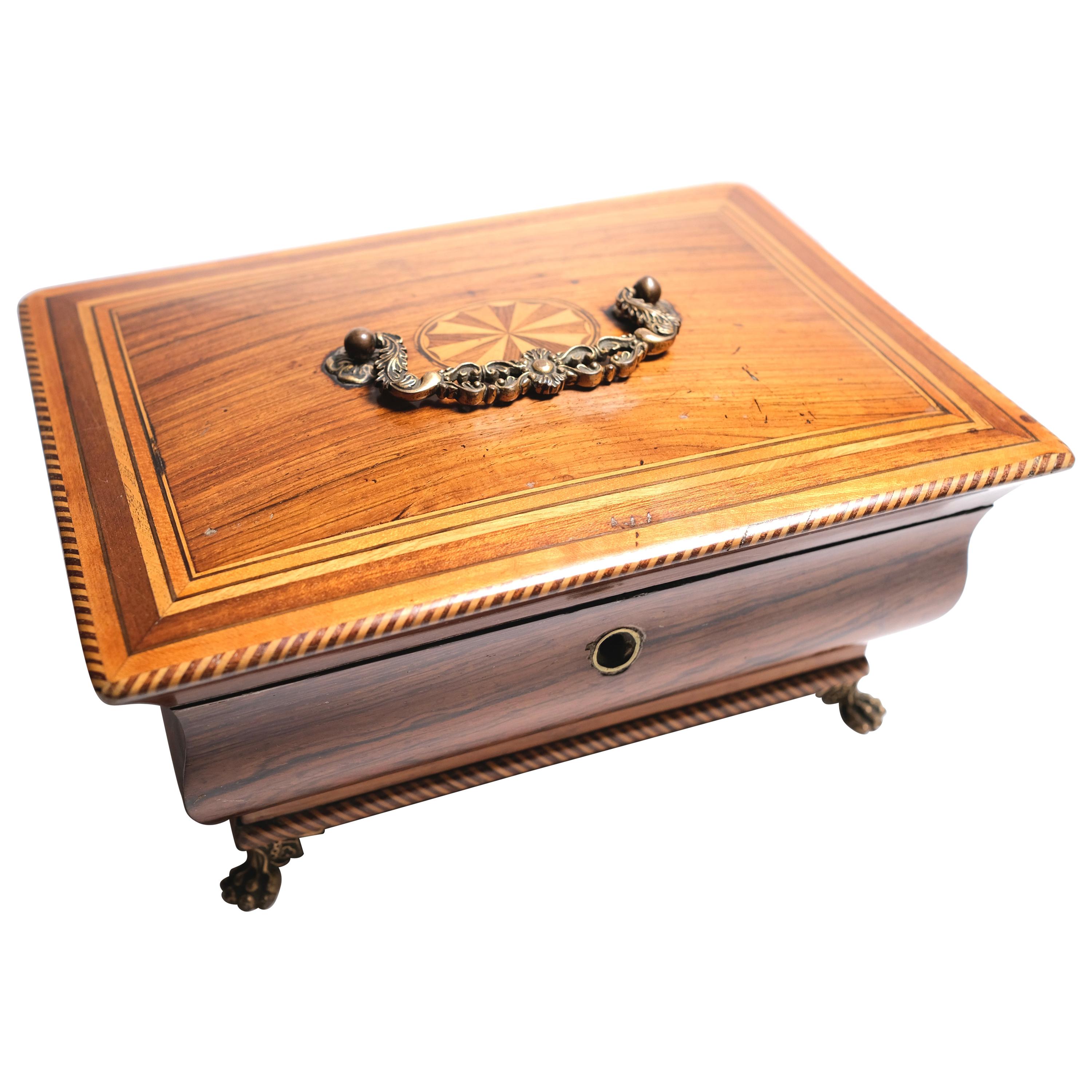 19th Century English Bombay Table Box