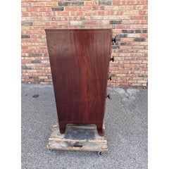 19th Century English Bow Front Chest of Drawers
