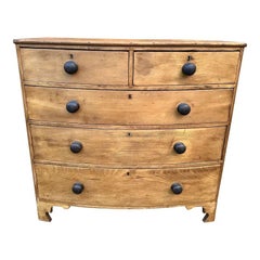 19th Century English Bowfront Chest