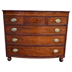19th Century English Bowfront Chest