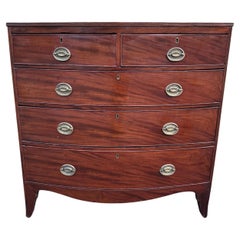19th Century English Bowfront Chest
