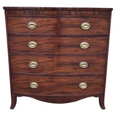 19th Century English Bowfront Chest