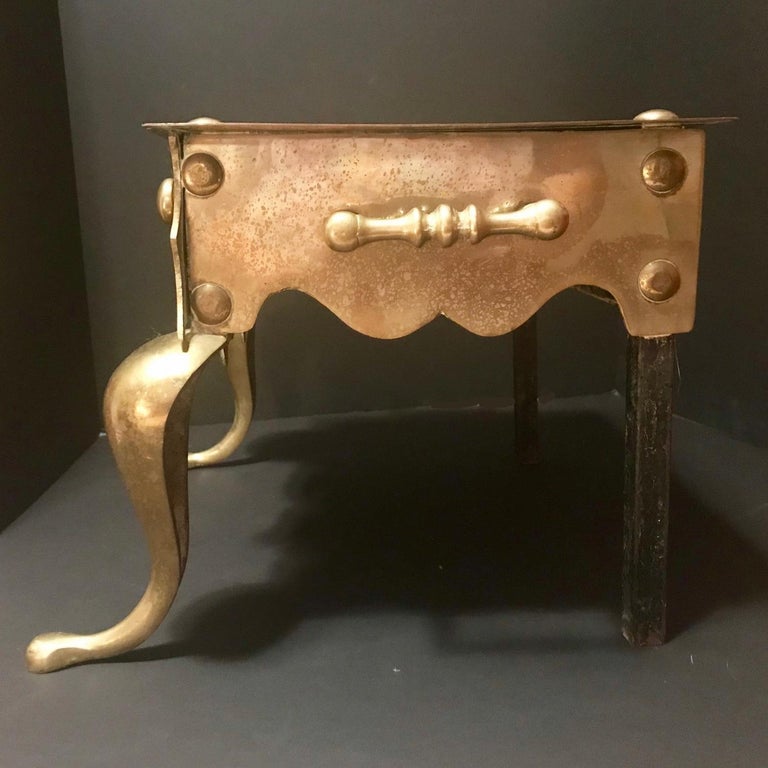 19th Century English Brass Footman For Sale at 1stDibs