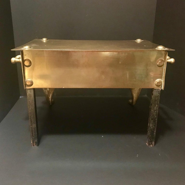 19th Century English Brass Footman For Sale at 1stDibs