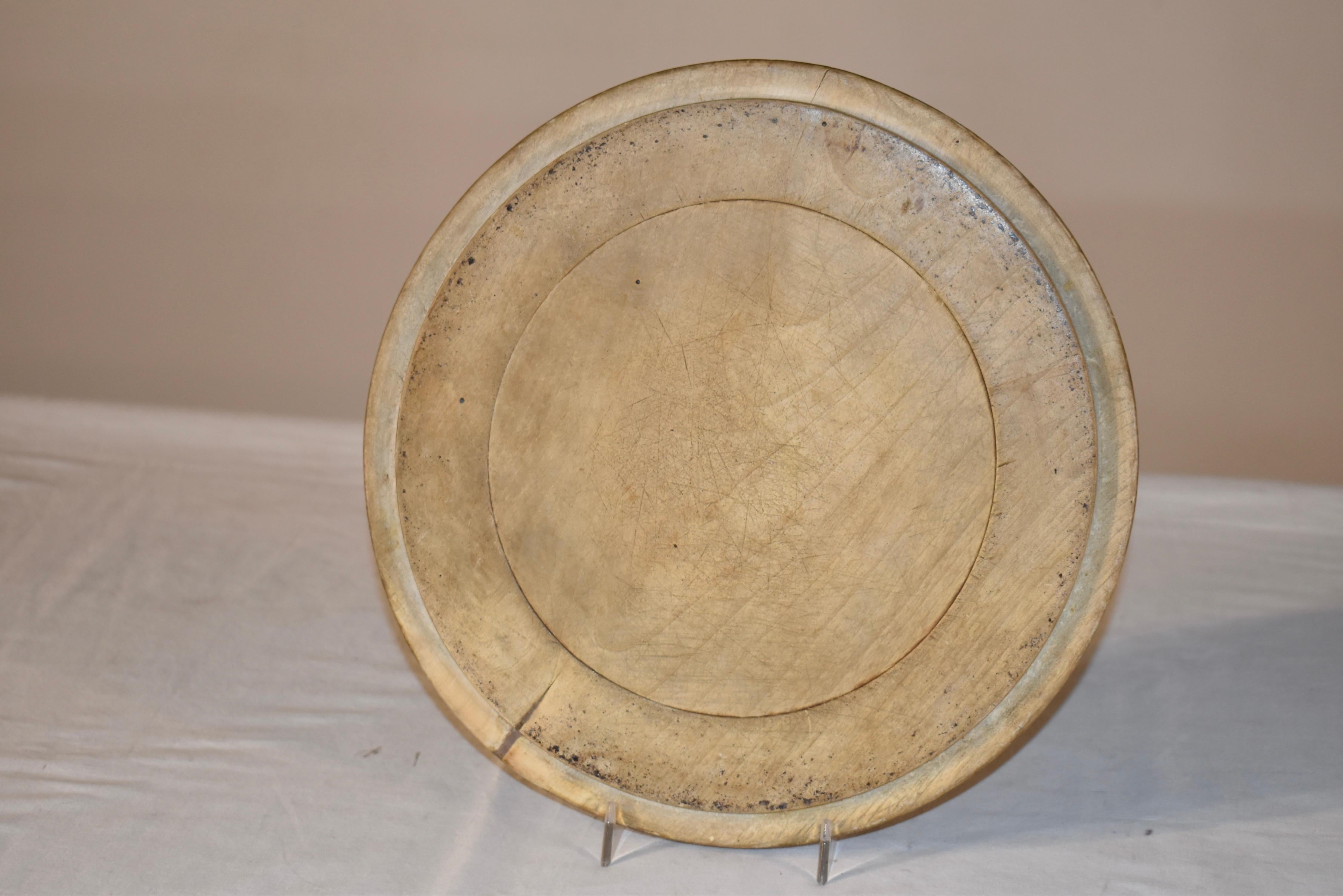 Sycamore 19th Century English Bread Board