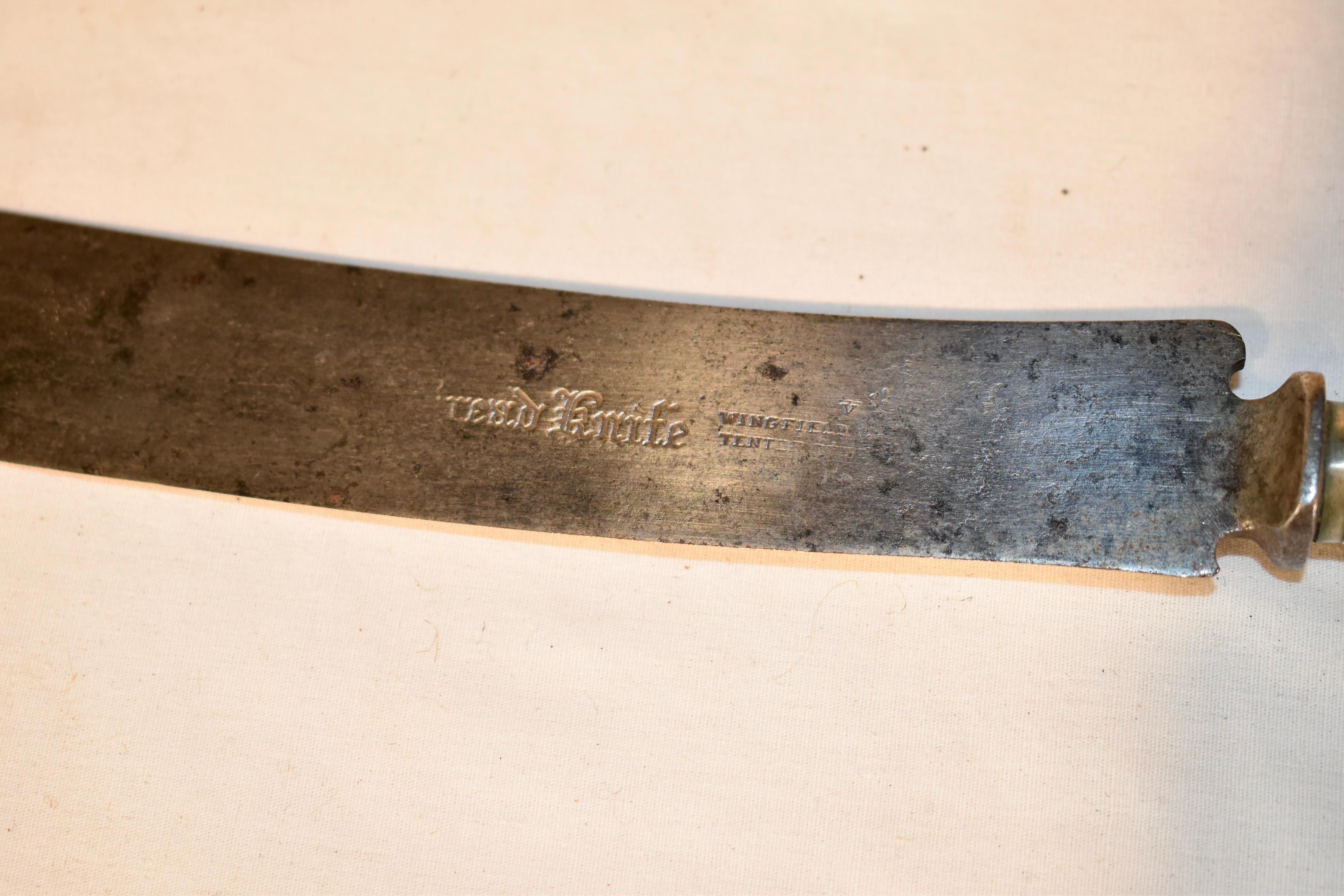 Englisches Brotmesser aus dem 19. Jahrhundert (Viktorianisch) im Angebot