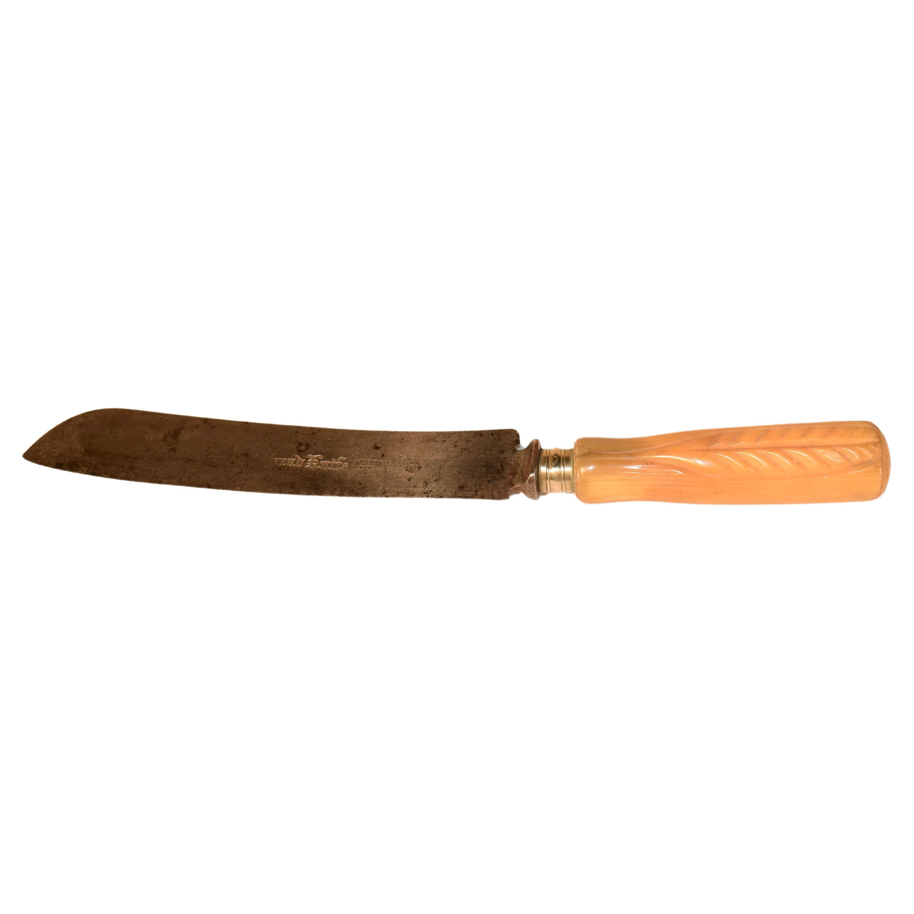 Coltello da pane inglese del XIX secolo
