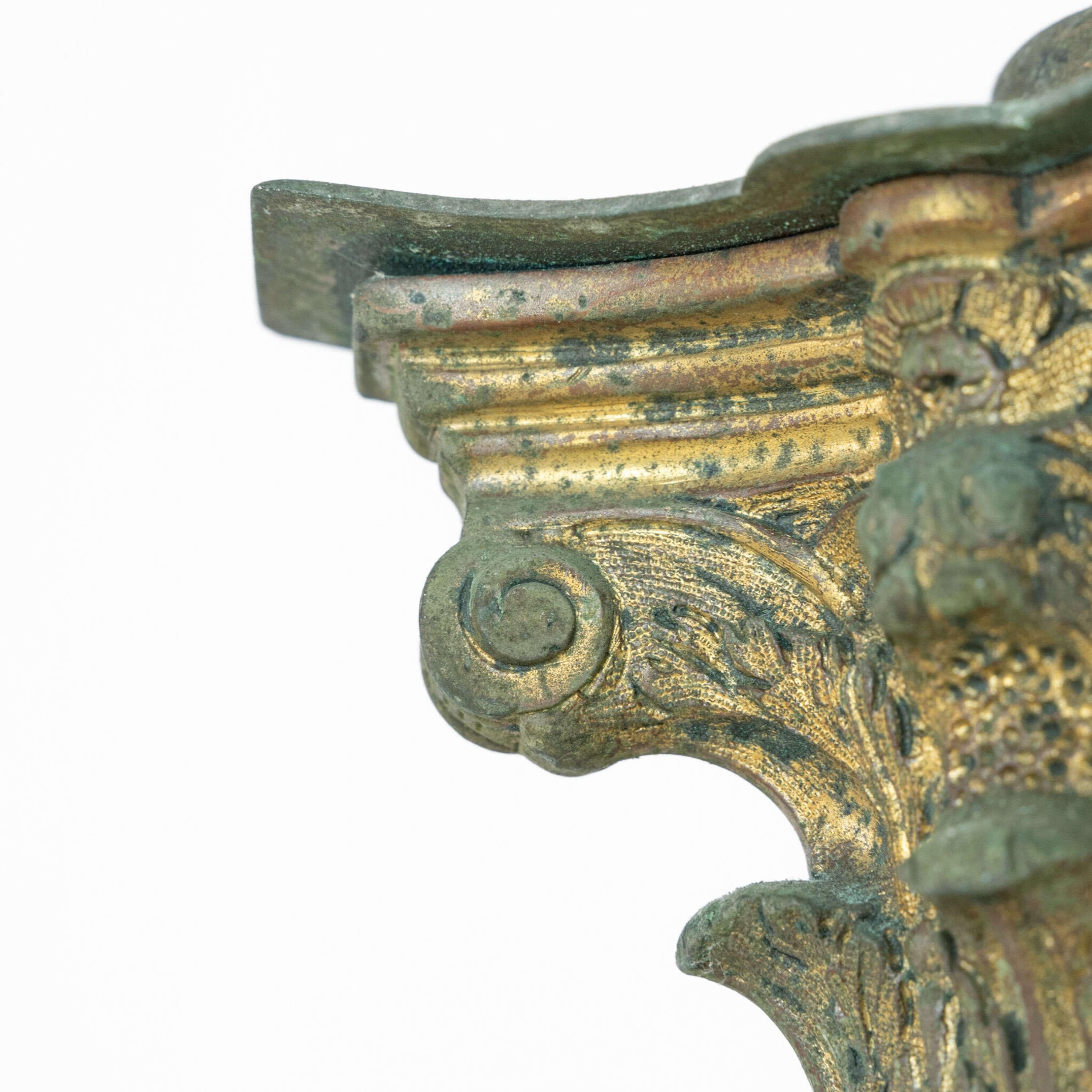 19th Century English Bronze Floor Lamp For Sale 2
