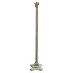 19th Century English Bronze Floor Lamp