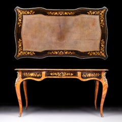 19th Century English Bureau Plat in the Manner of Edward Holmes Baldock