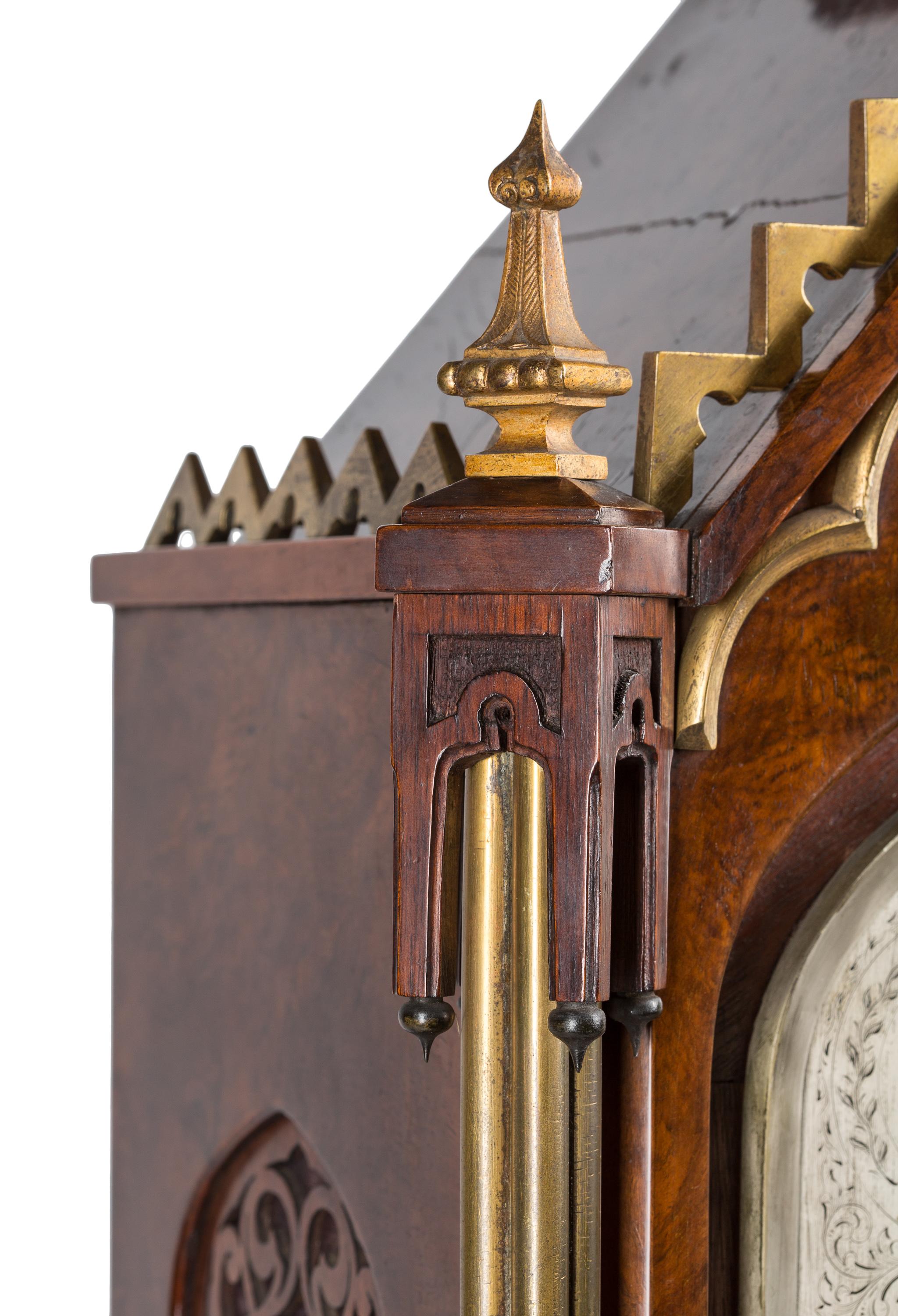 cathedral mantel clock